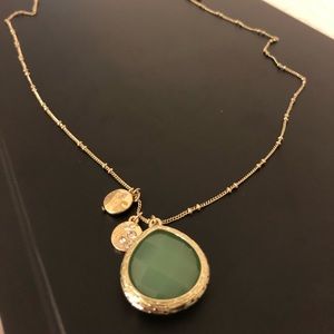 Bancroft | Jade Pendant & Gold Necklace